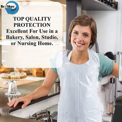 Biodegradable Compostable Apron, Disposable Medical Plastic Apron