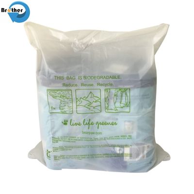 Wholesale Customized Printing or Clear Biodegradable Produce Bags with Paper Core in Supermarket