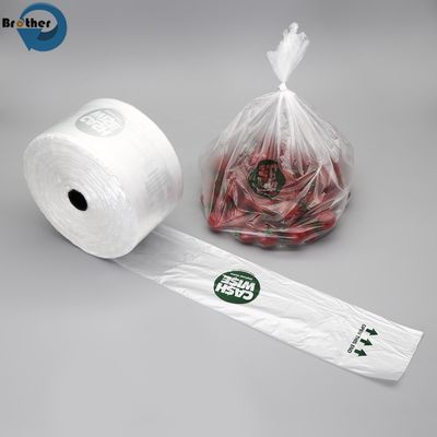 Clear Plastic Produce Bags on Roll Food Grade Storage for Bread Vegetables Fruits Meat and Cakes Packaging