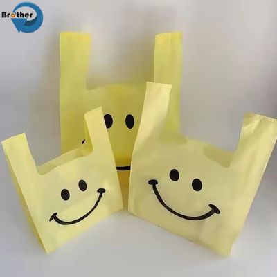 Biodegradable Disposable Food Grade Storage Bag Supermarket Vegetables Clear Plastic Produce Bags on Roll