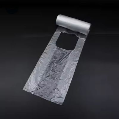 Gusset Bags Star Seal Produce Bags Flat Bags T-Shirt Bags Produce Bags on Roll for Grocery Stores, Retail Shops, Supermarkets