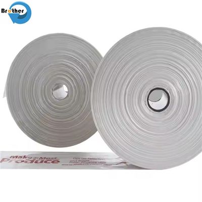 Factory Direct Customized Clear LDPE Poly Plastic Bag in Roll for Vegetable and Food
