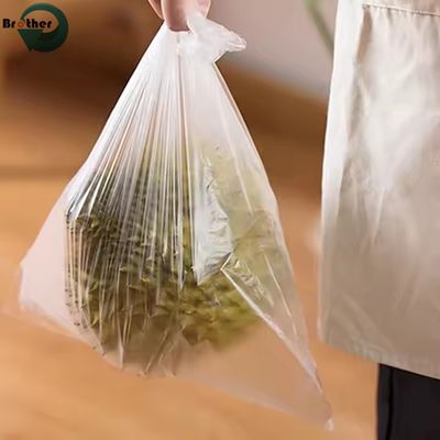 Factory Direct Customized Clear LDPE Poly Plastic Bag in Roll for Vegetable and Food