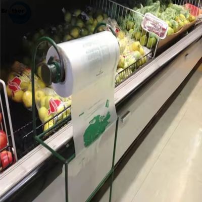 Custom Food Bag Packaging Plastic PE Hot Food Storage Bags Food Takeout and Seal Roll Embossed Surface