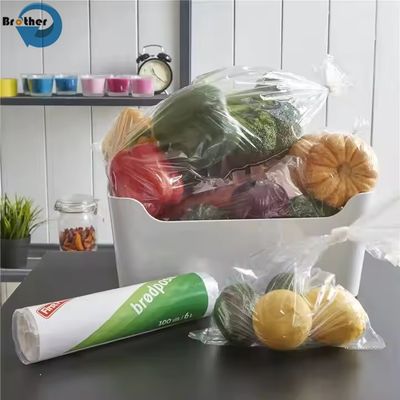 Frozen Food Disposable Transparent Custom Food Packaging Bags Plastic Bags for Food Takeaway