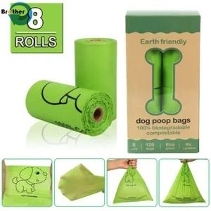 Eco-Environment Large Capacity Dog Poop Bags Easy to Tear and Convenient for Quick Disposal in Parks and Backyards