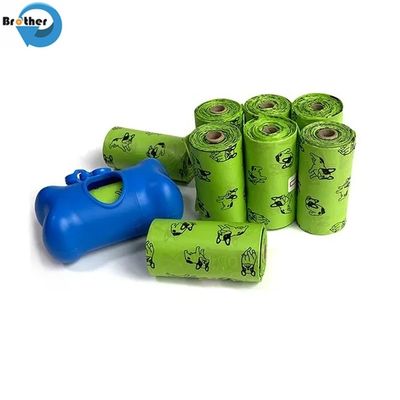 Hot Selling Eco Friendly High Quality Custom Logo Printed Biodegradable Doggy Poo Waste Trash Bags for Dogs Pet Dog Poop Bag