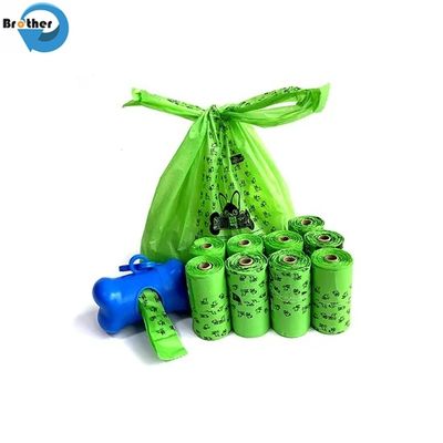 Hot Selling Eco Friendly High Quality Custom Logo Printed Biodegradable Doggy Poo Waste Trash Bags for Dogs Pet Dog Poop Bag
