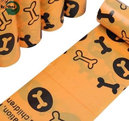 Eco-Environment Large Capacity Dog Poop Bags Easy to Tear and Convenient for Quick Disposal in Parks and Backyards