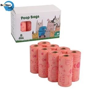 Pet Supplies Dog Poop Waste Bags Biodegradable Compostable Plastic Eco Pet Garbage Bag Disposal