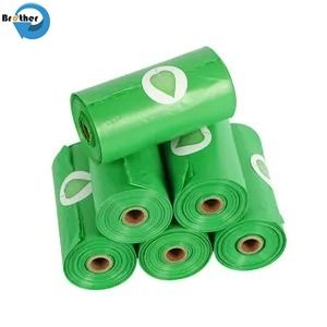 Hot Sales Eco Friendly Scented Compostable Portable Outdoor Pet Dog Poop Waste Bag Biodegradable Dogy Poop Bags