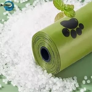 Compostable Dog Poop Bag Pet Accessories Dog Garbage Bags for Pet Cleaning PE Bags for Pet
