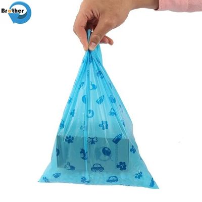 Hot Sales Eco Friendly Scented Compostable Portable Outdoor Pet Dog Poop Waste Bag Biodegradable Dogy Poop Bags