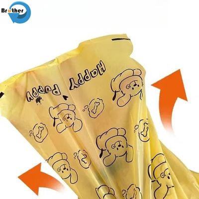 Professional Manufacturer Doggy Poop Waste Disposal Bags Compostable Plastic Dispenser Waste Poop Bag
