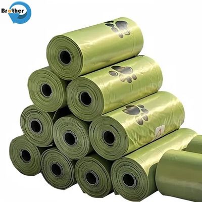 Professional Manufacturer Doggy Poop Waste Disposal Bags Compostable Plastic Dispenser Waste Poop Bag