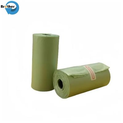 High Quality Cornstarch PLA Dog Poop Bag Suppliers Custom Logo Thickened Compostable Dog Garbage Bag