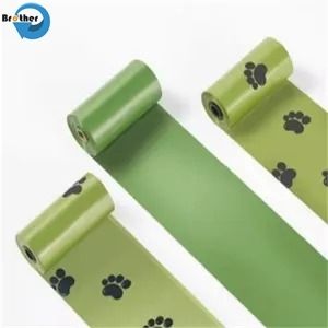 High Quality Cornstarch PLA Dog Poop Bag Suppliers Custom Logo Thickened Compostable Dog Garbage Bag