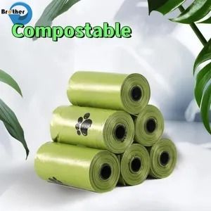 Dog Bags Poop Bags for Dogs Cornstarch Pet Cleaning & Grooming Products Lavender Sustainable Dog Poop Bags