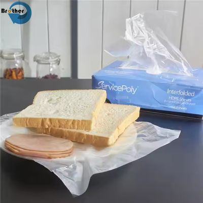 Food Grade Plastic Deli Sheets Interfolded Pop-up Style Tare Scale Sheet