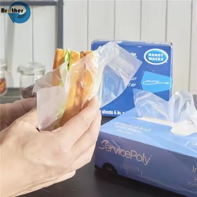 Food Grade Plastic Deli Sheets Interfolded Pop-up Style Tare Scale Sheet