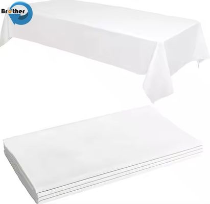 Disposable Heavy Duty Plastic Party Table Cover Water Proof Plastic Tablecloth with Many Colours