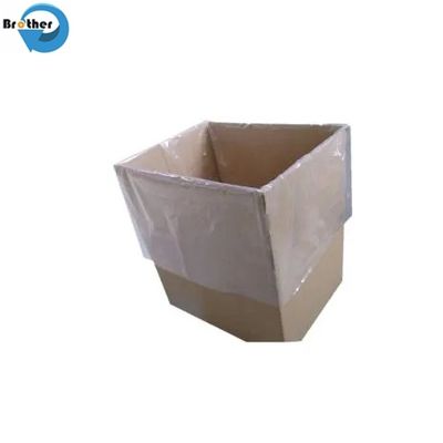 Custom Flat Bottom Side Gusset LDPE Container Liner Bag