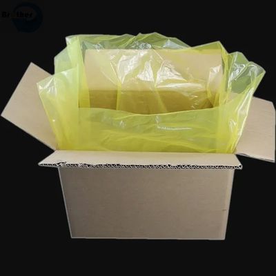 2/4 Mil Transparent Polyethylene Bin & Gaylord Liner Square Bottom Pallet Cover