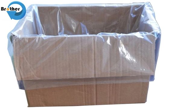 Blue Tint Plastic Polythene Liner Food-Grade Square Bottom Liner for Meat Food