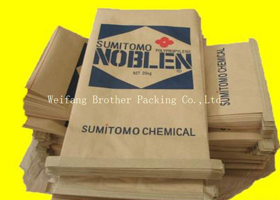 Recyclable Kraft Paper Charcoal Packaging Bags For All Natural Hardwood Briquets