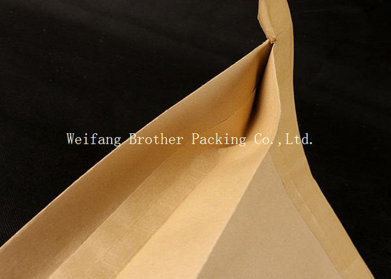 Recyclable Kraft Paper Charcoal Packaging Bags For All Natural Hardwood Briquets