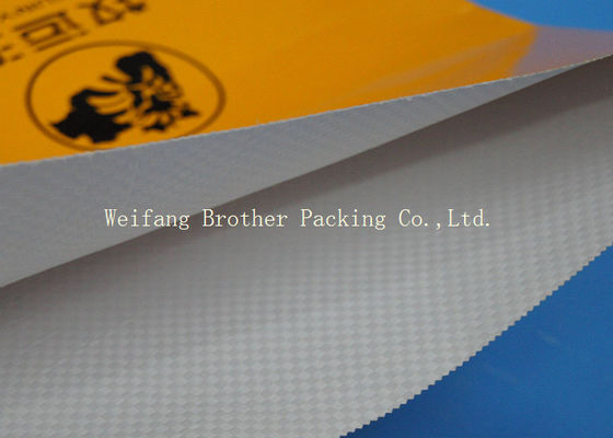 Durable Kraft Paper Plastic Compound PP Woven Bag For Packing , Fully Printed