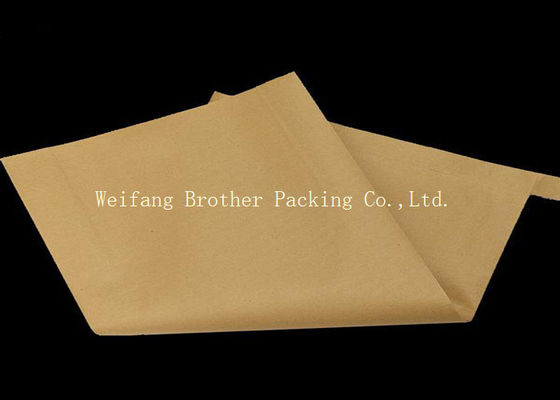 Environmental Multilayer Kraft Paper Plastic Composite Bag With Square Bottom