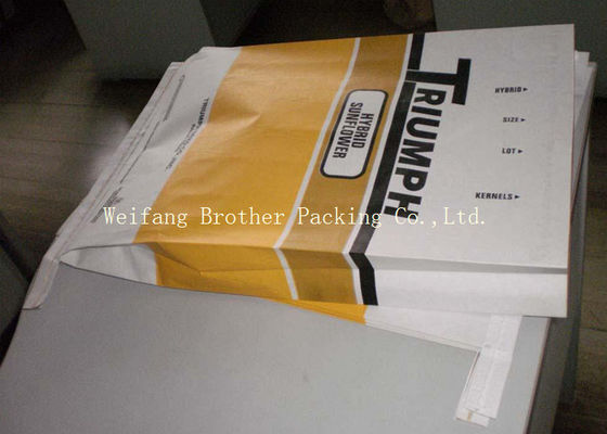 Open Mouth Paper Bag with Hot Melt Adhesive Coating for PVC, Resin, Citric Acid