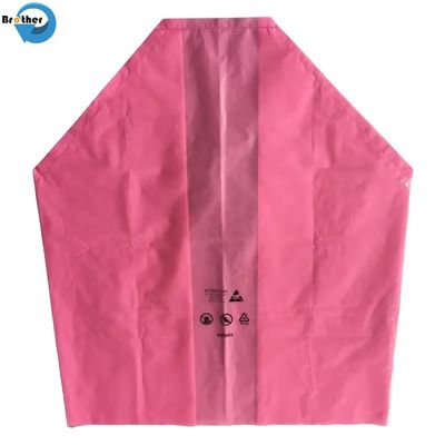Industrial Waterproof Plastic Pallet Cover Disposable Poly Sheeting Roll Pallet Top Cover Bag for Covering Warehouse Equipment