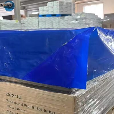 Anti Rain Plastic Pallet Cover 100mic Wholesale Waterproof Reusable Film Transparent Pallet Wrap Covers Factory Price
