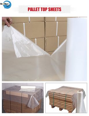 Reusable PE Film Pallet Covers Wholesale Waterproof Pallet Wrap Anti Rain Square Bottom Bag Holding Cargo