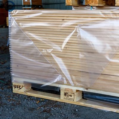 Industrial Dust Proof Big Square Bottom PE Plastic Bag Gusseted Pallet Covers Sheets