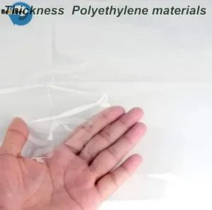 Hot Sell Clear LDPE Plastic Garment Cover Bags for Dry Cleaners & Wedding Dress Covers, No Gusset, on Roll