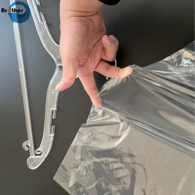Eco-Friendly Plastic Garment Clothes Covers Bags, Biodegradable Material, Custom Sizes Available