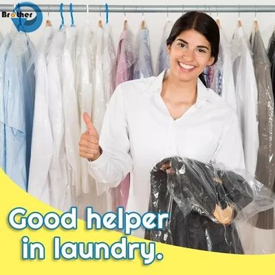 Custom Garment Suit Cover Bag for Laundry Use with Printed Logo