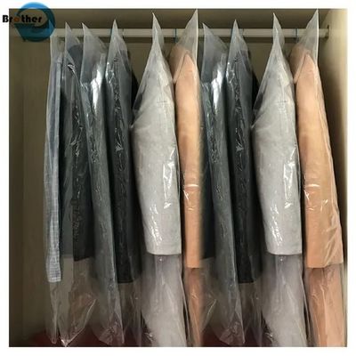 Wholesale Cheap Into Rolls of Disposable Clothing Dust Bag Waterproof Clear Plastic Garment Cover with Printed