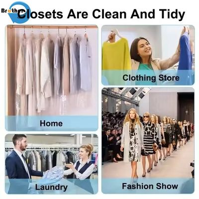 LDPE Dry Cleaner Bags Plastic Clothes Dust Cover