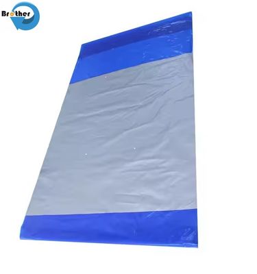 Blue Perforated Polyethylene Banana Protection Bag Recycled Materials Eco-Friendly Bunch Cover for Bananas