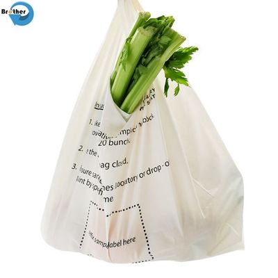 100% Compostable Bin Liners Corn Starch Garbage Kitchen Waste Biodegradable Bags Household Products Drawstring Hot Stamping PLA