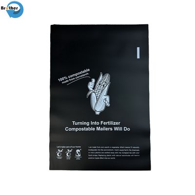 Meets Bpi ASTM D6400 En13432 Ok Compostable Customized 100% Cornstarch Pbat Biodegradable 3 Gal Trash Bags