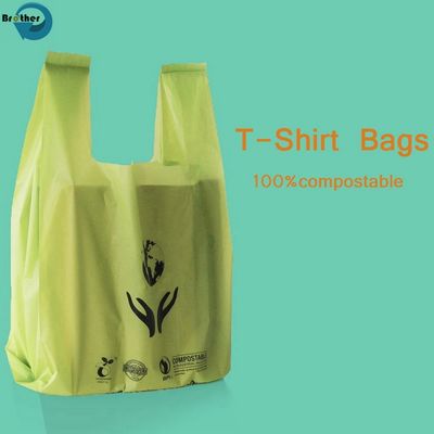 Meets Bpi ASTM D6400 En13432 Ok Compostable Customized 100% Cornstarch Pbat Biodegradable 3 Gal Trash Bags