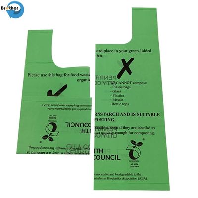 for Supermarket New Products 100% Biodegradable and Ok Compostable Garbage Bags