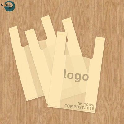 for Supermarket New Products 100% Biodegradable and Ok Compostable Garbage Bags