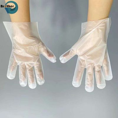 100% Biodegradable Transparent Disposable Waterproof Household Compostable Gloves Food Grade for Food Safety