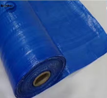 ￼ Waterproof All-Purpose PE Woven Tarpaulin Polyethylene Tarp Cover Wholesale HDPE Tarpaulin Roll